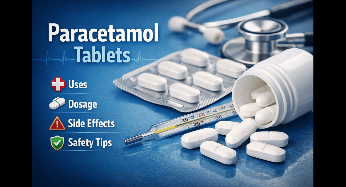 Paracetamol Tablet Uses, Dosage, Side Effects & Safety Guide