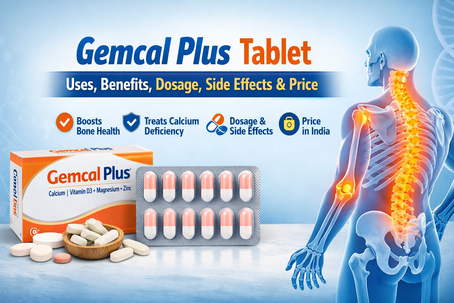 Gemcal Plus Tablet Uses