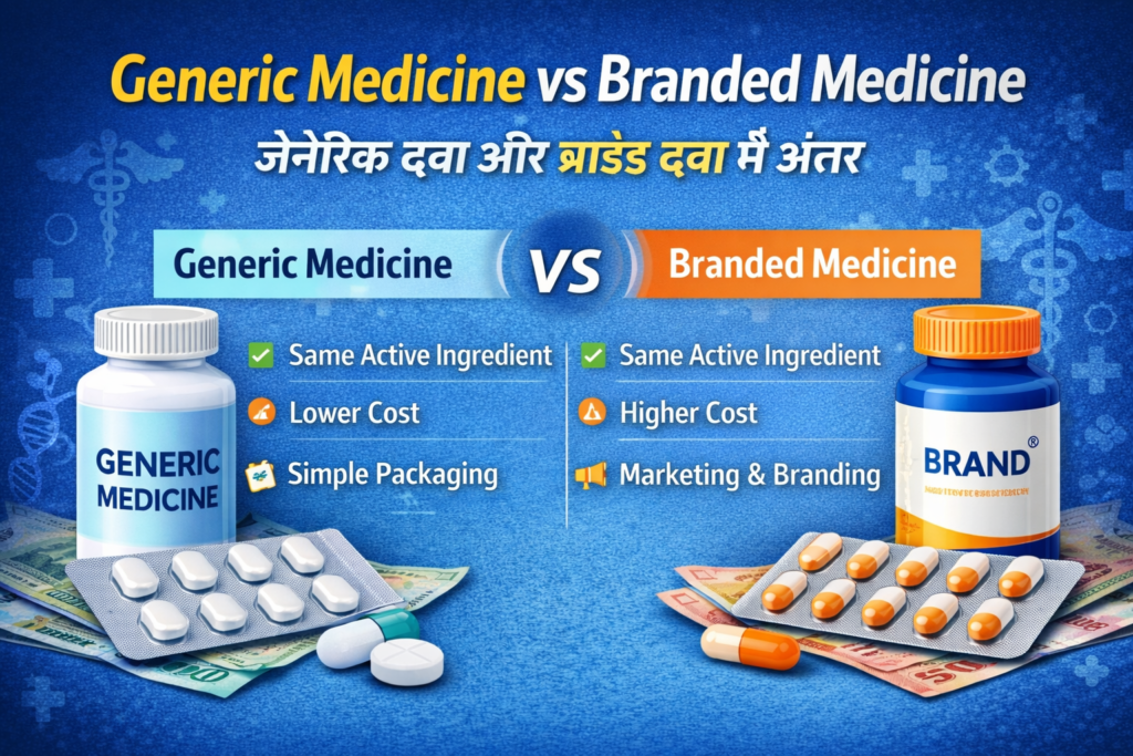 Generic Medicine vs Branded Medicine