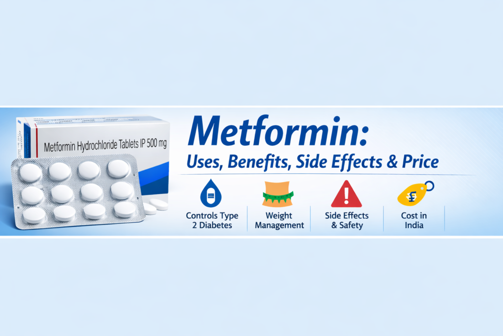 Metformin uses, benefits, side effects,