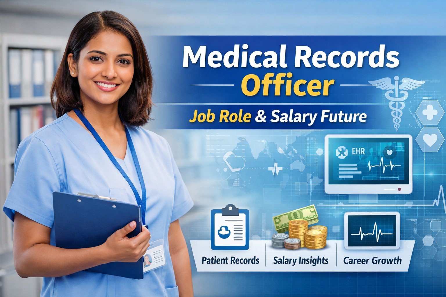 Medical Records Officer Salary in India 2026 | Career Growth & Pay