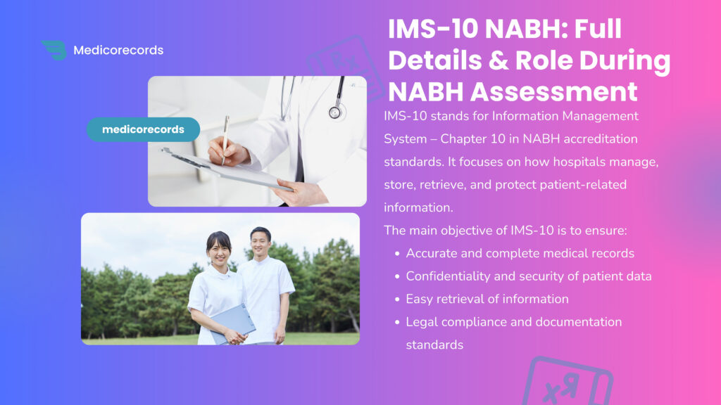 IMS-10 NABH Full Details & Role in Assessment | Complete Guide for Hospitals
